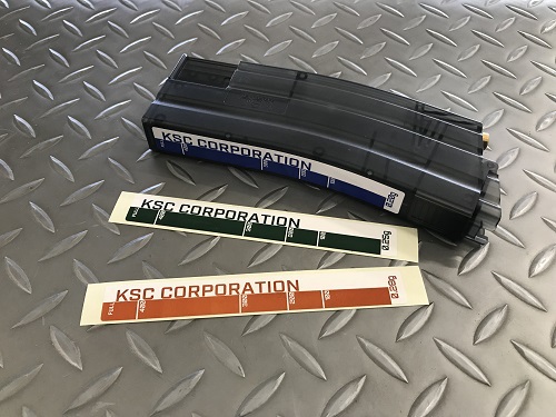 KSC ノベルティーA：M4クイックローダー用BB弾分別ステッカー